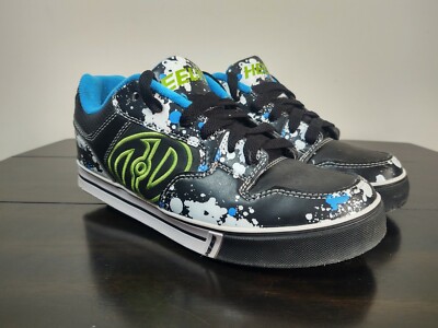 Heelys Motion Skate Shoes Size 7, Heelys, Shoes, Black, White, Blue