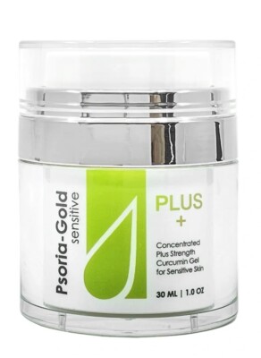 Psoria-Gold Sensitive Plus Curcumin Gel 1.0 oz Anti-Inflammatory