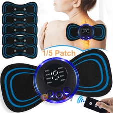 Pulse Tens Unit USB Massager Back Full Body Muscle Stimulator Pain Relief Device