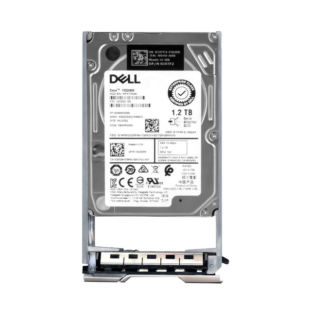 DELL 0G2G54 1.2TB 2.5 10k 12G SAS Hard Disk Drive
