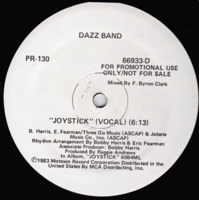 Dazz Band - Joystick (12'', Promo) (Very Good Plus (VG+))