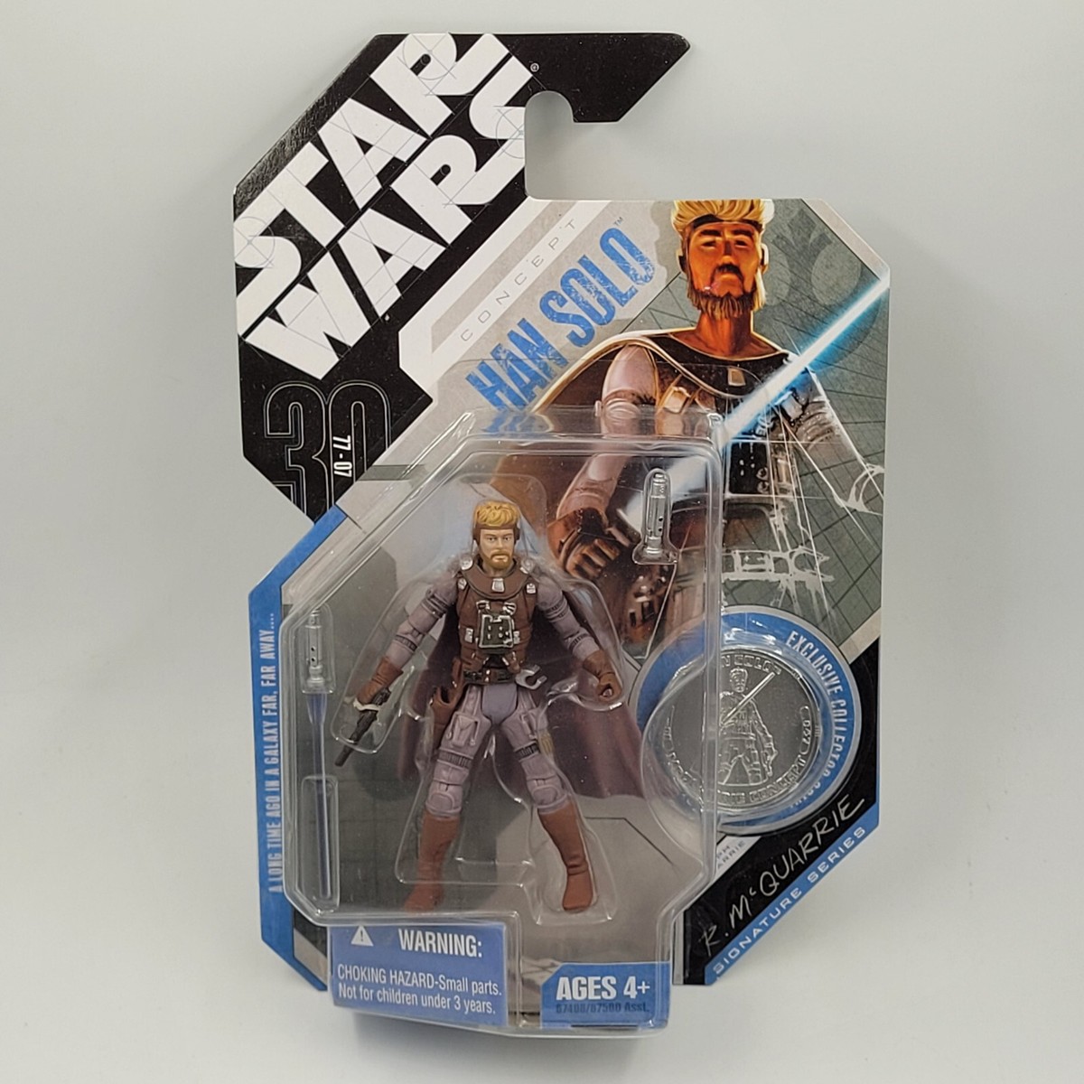 Star Wars 30th Anniversary TAC McQuarrie Concept Han Solo | eBay UK