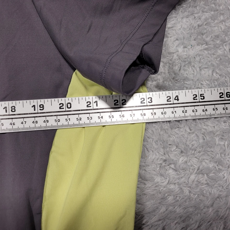 Jockey Polo Shirt Womens XXL Activewear 1/4 Zip Collared Short Sleeve - Image 2 of 4