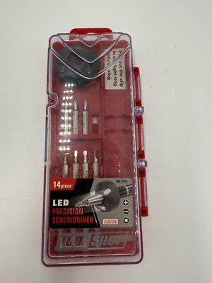 Tool Shop 12 Piece LED Precision Screwdriver PARTS ONLY