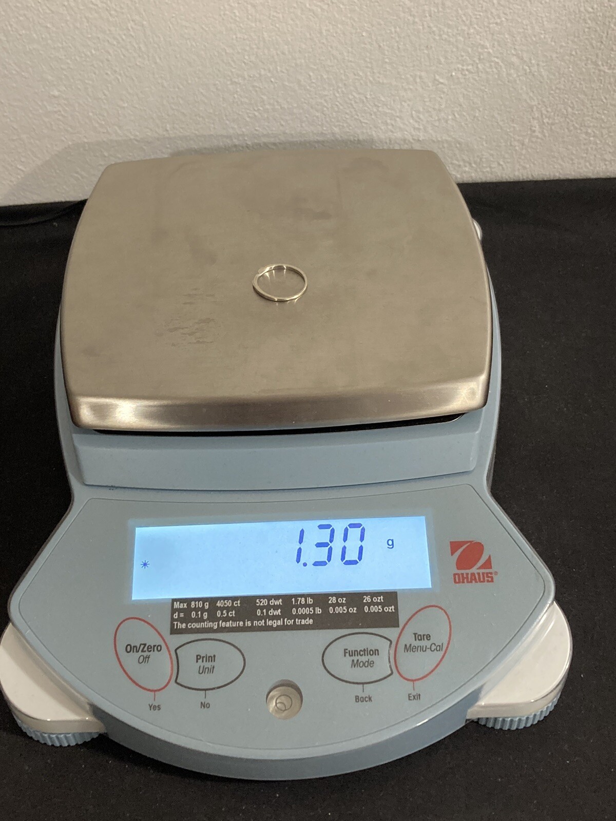 Vintage SIGNED HALLMARK 14k Solid White Gold Mini… - image 11