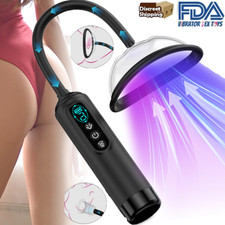 Electric vacuum penis pump acrylic cylindrical male penis enhancement