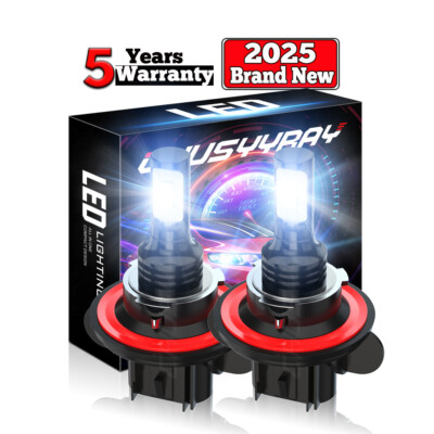 For Kia Soul 2014-2016 2X H13 9008 LED Headlight Super Bright Bulbs 6500K White