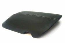 Fits 15-20 Ford Mustang Vinyl Center Console Armrest Cover Black, Gray stitch
