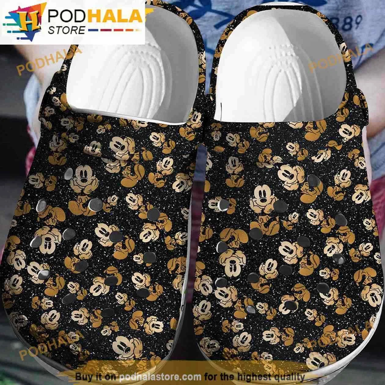 Iconic Mickey Mouse 3d Disney 3D Funny Clog Shoes