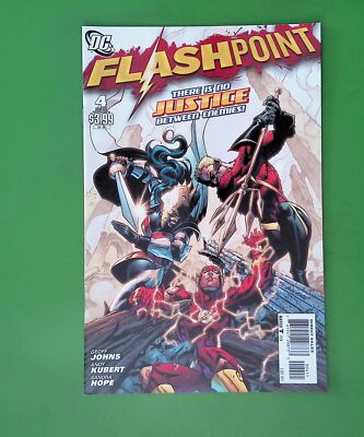 Flashpoint #4 2011 DC Comics High Grade Comic Book V56-76
