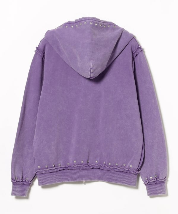 ASK availability First) BEAMS FUTURE ARCHIVE / FADE STUDS HOODY