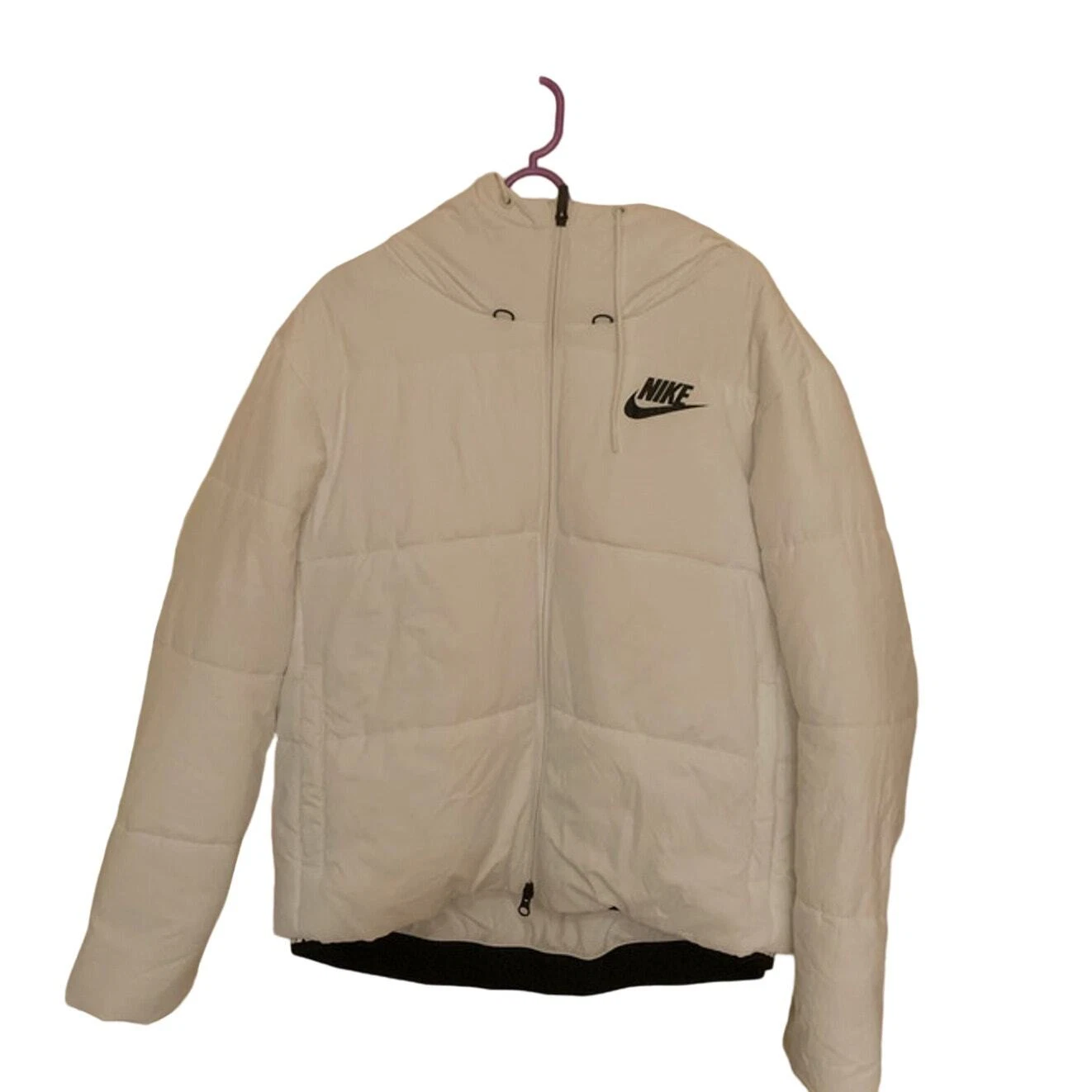 White Nike puffer