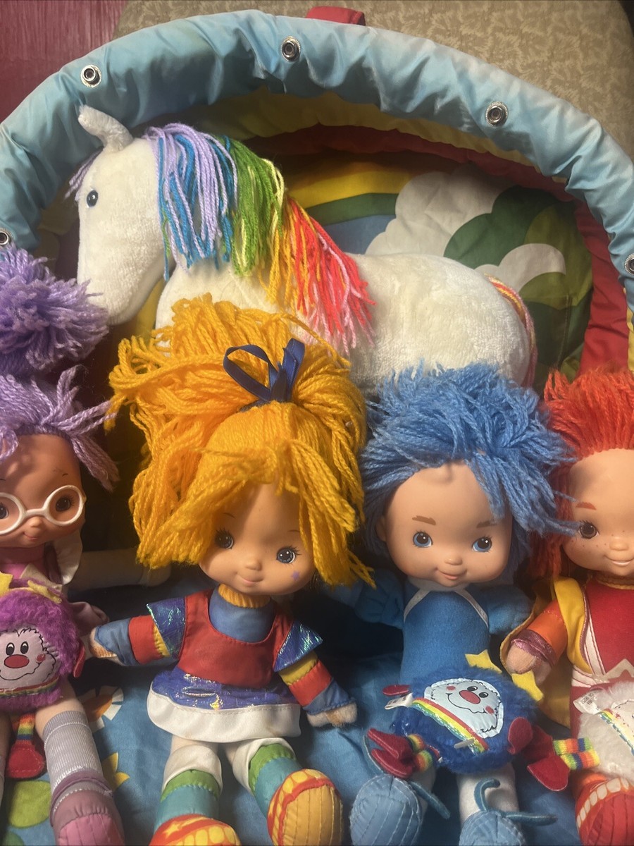 Set De Moulage Rainbow Brite à L'argile, Adica Pongo, Italie 1983, Neuf