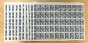 SPECIAL LOT Uruguay 1959 Scott# B6 National Recovery - 10 Sheets of Stamps - MNH