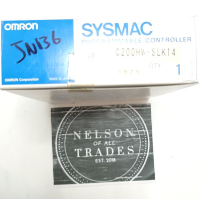 Omron C200HW-SLK14 Sysmac Link Unit Open Box Old Stock Free Shipping