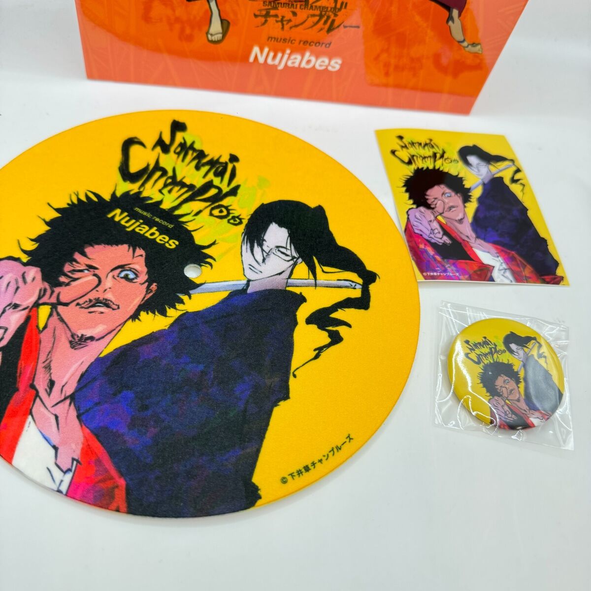 NUJABES SAMURAI CHAMPLOO MUSIC RECORD 7INCH BOX SET | eBay NUJABES SAMURAI CHAMPLOO MUSIC RECORD 7INCH BOX SET | eBay