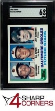 1982 TOPPS #21 CAL RIPKEN JR. RC ORIOLES HOF SGC 6