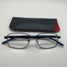 Foster Grant IRONMAN IM2010 GUN/BLUE 2.00 Men's Reading Glasses Readers