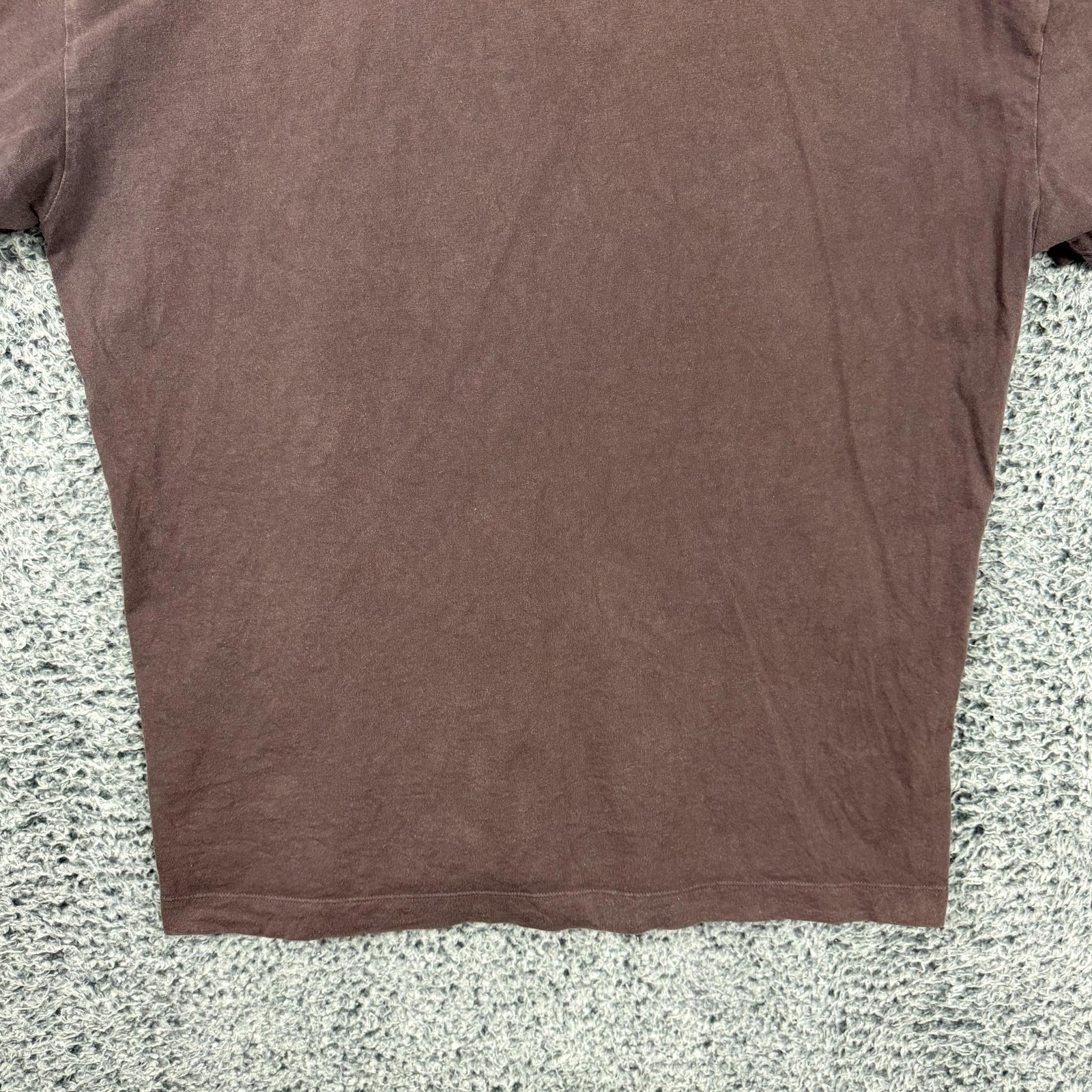 Fear Of God Essentials Shirt Mens Large Brown Logo Graphic Tee Streetwear thumbnail 10