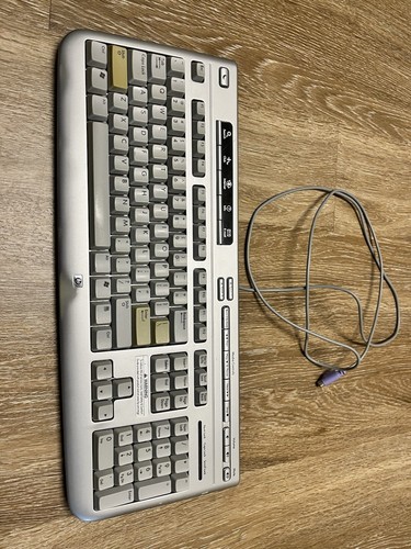 Vintage HP PS2 Keyboard Model KB-0602 Read Description