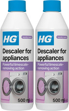 HG Descaler for Appliances, Kettle Descaler, Coffee Machine Descaler & Washing M