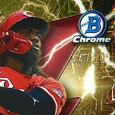2026 Bowman Chrome Electric|Sluggers Gold Mojo Elly De La Cruz JerseyMatch #/50