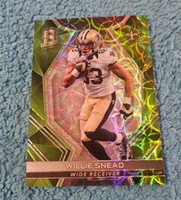 2017 Spectra Willie Snead New Orleans Saints Green Prizm 8/25 #57