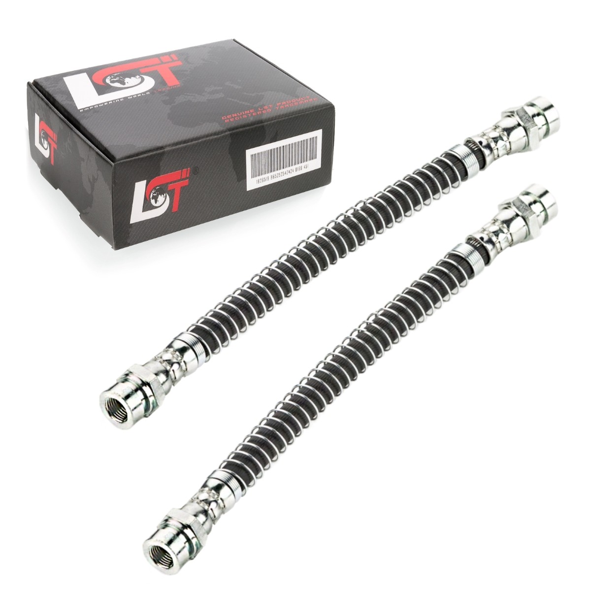 2X Brake Hose Brake Lines Set Rear 202 Mm For PEUGEOT 306 7A 7B 7C