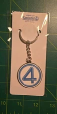 Fantastic 4 Movie (2025) Keychain From IMAX Opening Night 07/24/25 Regal Four