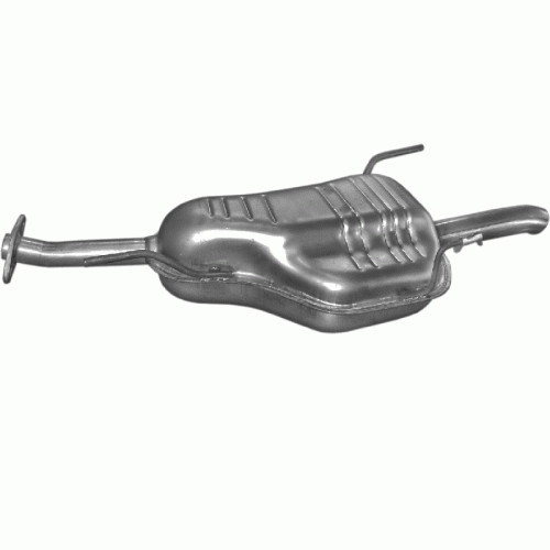 Silencieux arrière en acier renforcé pour Opel Astra G Break 1.7 et 2.0D