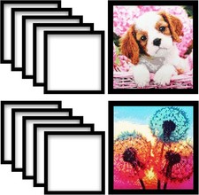 ZYNERY 10 Pack Diamond Painting Frames, Art Frames for 30 30