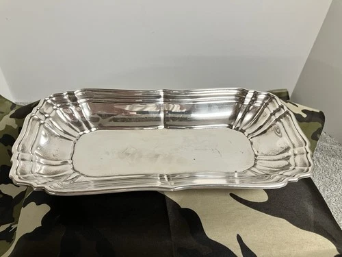 Vtg MCM 1950s Gorham Sterling Silver Celery Tray # 765