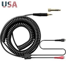Coiled Cable For Sennheiser HD 25-sp HD 222 HD 224 HD 414 Headphone Extra C