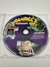 Sony PlayStation 1 PS1 Disc Only TESTED Rampage 2: Universal Tour
