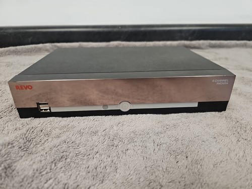 Revo America R4DVR4 4 Channel DVR 500GB H264 Network CCTV Recorder UNTESTED