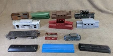 Lionel Marx & Others Prewar Locomotive Shells Body Pieces Only Mixed Lot Vintage