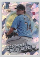 2021 Bowman Chrome 40-Man Futures Atomic Refractor 140/150 Max Meyer #FMF-19 n1u