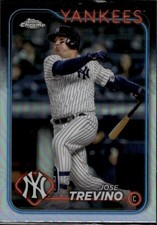 Jose Trevino 2024 Topps Chrome Update Refractors New York Yankees #USC99