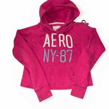 Aeropostale Women's Pink Hoodie