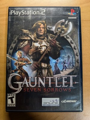 PS2 GAUNTLET:seven Sorrows Tested W/Manual And Reg.