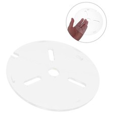 Round Fish Tank Lid Anti Jump for Feeding Hole Cover Aquarium Hood