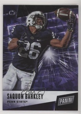 2019 Panini Father's Day Cracked Ice 22/25 Saquon Barkley #41 1dy9