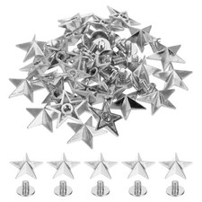 25 Set 12.5mm Star Rivets Leather Rivets Rapi...