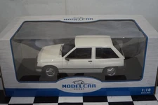 Model Car Group Vauxhall Nova 1.3 / Corsa in white MCG18904 1:18th