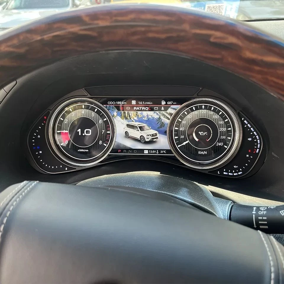 For Nissan Armada LCD Dashboard Digital Cluster HD Speedometer Instrument Update - Image 4 of 4