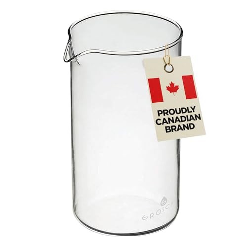 GROSCHE Borosilicate 3.3 Glass Universal Replacement Beaker 