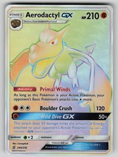 Aerodactyl GX 244/236 Rare Rainbow Unified Minds Pokemon NM on eBay