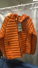 MH Ghost Whisperer UL Hoody Men's L 1000 Down Jacket Orange