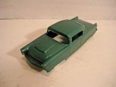 Vintage F&F Mold Die Works Plastic Car Post Cereal Premium Toy Ford XM-800 GRN