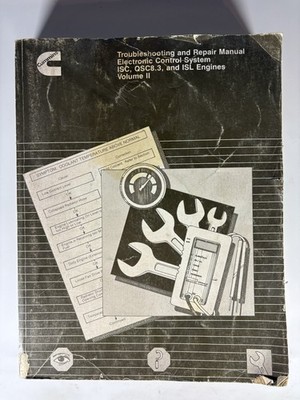 Cummins Electronic Control System Troubleshooting Repair Manual #2 ISC QSC8.3